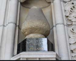 The polish people must be proud of the fact that a piece of one of the columns of the castle was incorporated in the Chicago Tribune Tower into the up